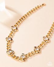 Load image into Gallery viewer, Paparazzi Accessories - Square Silhouette - Gold
