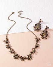 Load image into Gallery viewer, Paparazzi Accessories - Complete Look - Whimsical Indulgence - Brass
