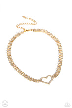 Load image into Gallery viewer, Paparazzi Accessories - Rows of Romance - Gold