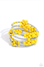 Load image into Gallery viewer, Paparazzi Accessories - Compelling Clouds - Yellow