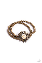 Load image into Gallery viewer, Paparazzi Accessories - Sunflower Serenity - Brass