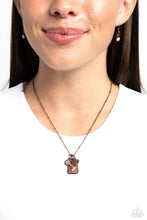 Load image into Gallery viewer, Paparazzi Accessories - Antiqued Admiration - Copper