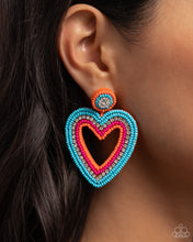 Load image into Gallery viewer, Paparazzi Accessories - Headfirst Heart - Orange