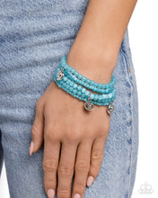 Load image into Gallery viewer, Paparazzi Accessories - Swirling Shopaholic - Blue