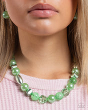 Load image into Gallery viewer, Paparazzi Accessories - Plentiful Pearls - Green