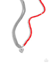 Load image into Gallery viewer, Paparazzi Accessories - Squared Sweetheart - Red