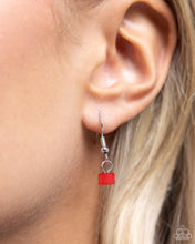 Load image into Gallery viewer, Paparazzi Accessories - Squared Sweetheart - Red
