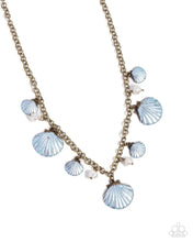 Load image into Gallery viewer, Paparazzi Accessories - Seashell Sophistication - Brass