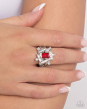 Load image into Gallery viewer, Paparazzi Accessories - Tastefully Tilted - Red