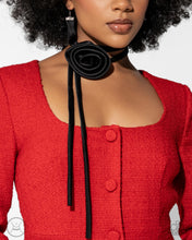 Load image into Gallery viewer, Paparazzi Accessories - Rosette Reality - Black