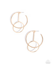 Load image into Gallery viewer, Paparazzi Accessories - Dreaming of Hoops - Gold