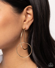 Load image into Gallery viewer, Paparazzi Accessories - Dreaming of Hoops - Gold