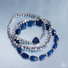 Load image into Gallery viewer, Paparazzi Accessories - Druzy Decadence - Blue