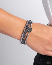 Load image into Gallery viewer, Paparazzi Accessories - Druzy Decadence - Silver