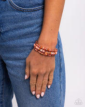 Load image into Gallery viewer, Paparazzi Accessories - Seed Bead Stack - Orange
