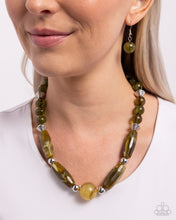 Load image into Gallery viewer, Paparazzi Accessories - Sneaky Swirls - Green