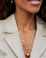 Load image into Gallery viewer, Paparazzi Accessories - Tailored Token - Gold