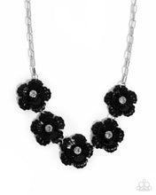 Load image into Gallery viewer, Paparazzi Accessories - Flower Chain - Black