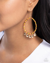 Load image into Gallery viewer, Paparazzi Accessories - Teardrop Title - Orange
