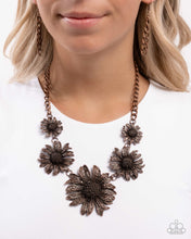 Load image into Gallery viewer, Paparazzi Accessories - Sunflower Spring - Copper
