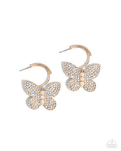 Load image into Gallery viewer, Paparazzi Accessories - Butterfly Boundary - Gold