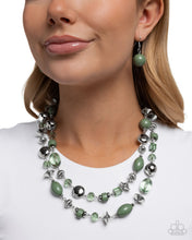 Load image into Gallery viewer, Paparazzi Accessories - Eye-Catching Earnings - Green