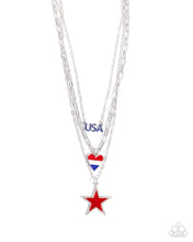 Load image into Gallery viewer, Paparazzi Accessories - Unforgettable USA - Multi