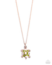 Load image into Gallery viewer, Paparazzi Accessories - Complete Look - Turtle Theme - Rose Gold