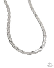 Load image into Gallery viewer, Paparazzi Accessories - Bewildering Braid - Silver
