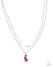Load image into Gallery viewer, Paparazzi Accessories - Scintillating Stars - Red