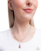 Load image into Gallery viewer, Paparazzi Accessories - Scintillating Stars - Red