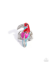 Load image into Gallery viewer, Paparazzi Accessories - Twinkling Toucan - Red