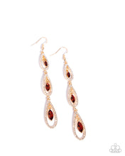 Load image into Gallery viewer, Paparazzi Accessories - Teardrop Tenure - Brown