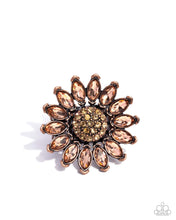 Load image into Gallery viewer, Paparazzi Accessories - Sunflower Setting - Copper