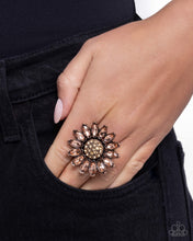 Load image into Gallery viewer, Paparazzi Accessories - Sunflower Setting - Copper