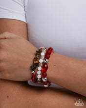 Load image into Gallery viewer, Paparazzi Accessories - Seasonal Stretch - Red