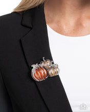Load image into Gallery viewer, Paparazzi Accessories - Pumpkin Pattern - White