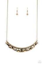 Load image into Gallery viewer, Paparazzi - The Only SMOKE-SHOW in Town - Brass