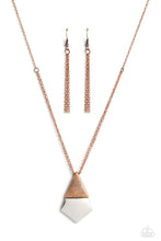 Load image into Gallery viewer, Paparazzi Accessories - Posh Pyramid - Copper