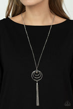 Load image into Gallery viewer, Paparazzi Accessories - Spiraling Sparkle - Silver