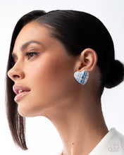 Load image into Gallery viewer, Paparazzi Accessories - Sweetheart Stitching - Blue