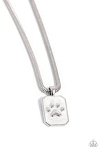 Load image into Gallery viewer, Paparazzi Accessories - PAW to the Line - White