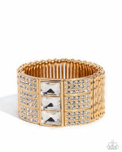 Load image into Gallery viewer, Paparazzi Accessories - Dramatic Diva - Gold