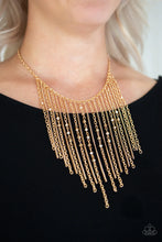 Load image into Gallery viewer, Paparazzi - First Class Fringe - Gold
