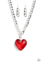 Load image into Gallery viewer, Paparazzi Accessories - GLASSY-Hero - Red