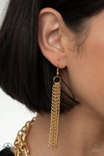 Load image into Gallery viewer, Paparazzi Accessories - SCARFed for Attention - Gold