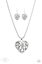 Load image into Gallery viewer, Paparazzi Accessories - FILIGREE Your Heart With Love - Silver