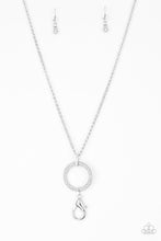 Load image into Gallery viewer, Paparazzi Accessories - Straight To The Top - White Lanyard