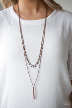 Load image into Gallery viewer, Paparazzi Accessories - Keep Your Eye On The Pendulum - Copper