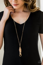 Load image into Gallery viewer, Paparazzi Accessories - Twilight Twinkle - Gold Lanyard